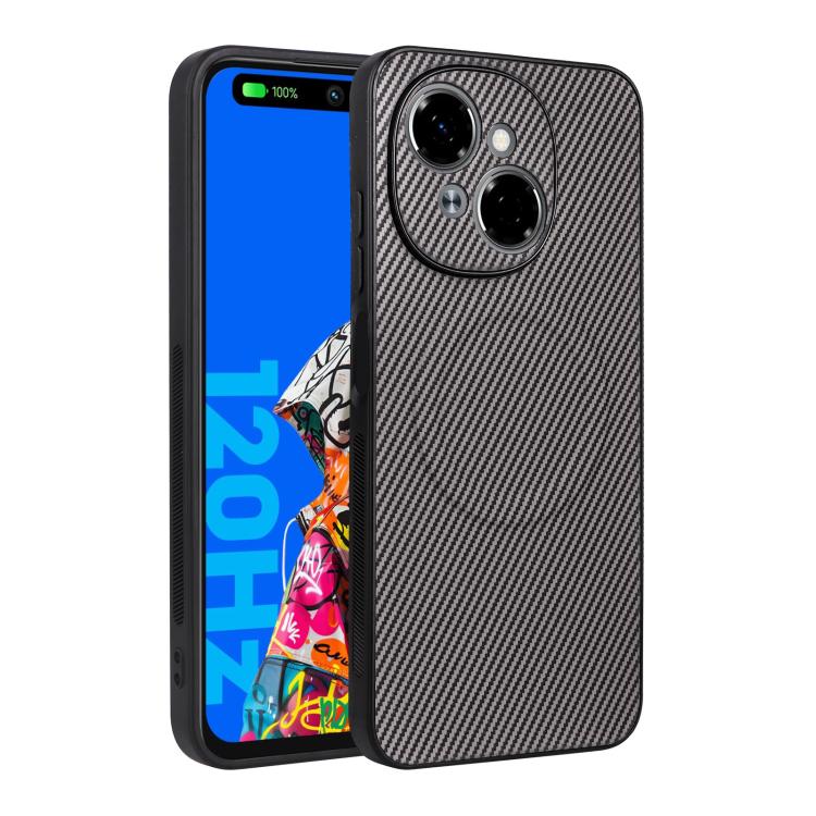 Precise Cutout Carbon Fiber Texture Vegan Leather Phone Case, For Tecno Pop 10C / Infinix Hot 40i, For Tecno Pop 20 4G / Spark Go 3, For Tecno Spark 40C, For Tecno Spark 40 Pro+ 4G, For Tecno Spark 40 Pro 4G, For Tecno Spark 40 4G                      ...