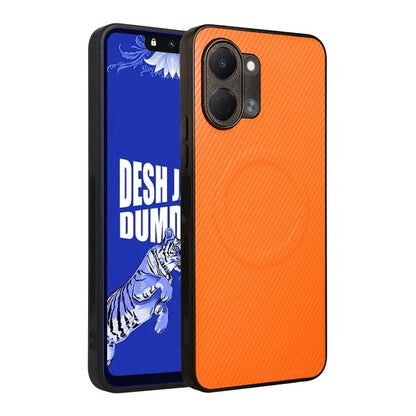 Precise Cutout Carbon Fiber Texture Vegan Leather Phone Case, For Tecno Pop 10C / Infinix Hot 40i, For Tecno Pop 20 4G / Spark Go 3, For Tecno Spark 40C, For Tecno Spark 40 Pro+ 4G, For Tecno Spark 40 Pro 4G, For Tecno Spark 40 4G                      ...