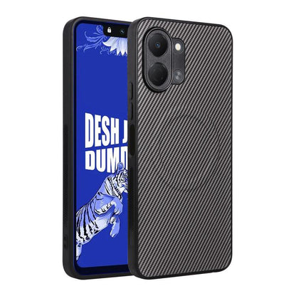 Precise Cutout Carbon Fiber Texture Vegan Leather Phone Case, For Tecno Pop 10C / Infinix Hot 40i, For Tecno Pop 20 4G / Spark Go 3, For Tecno Spark 40C, For Tecno Spark 40 Pro+ 4G, For Tecno Spark 40 Pro 4G, For Tecno Spark 40 4G                      ...