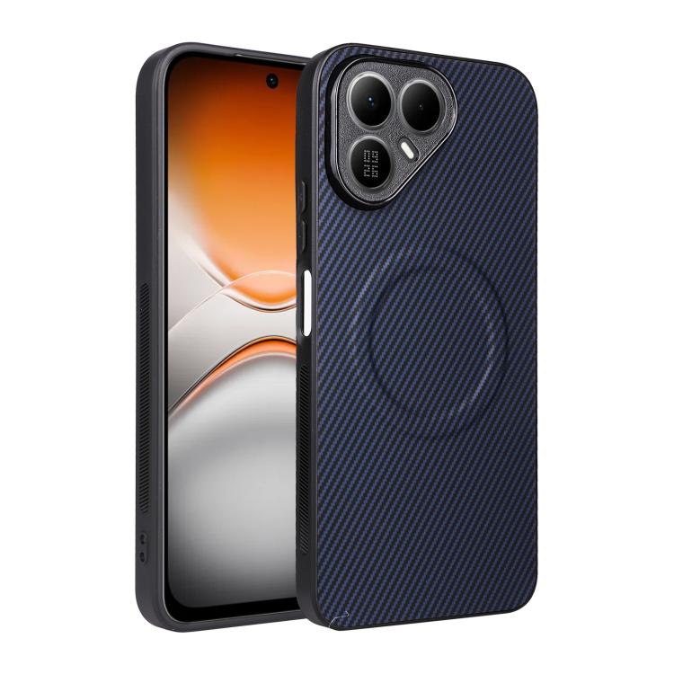 Precise Cutout Carbon Fiber Texture Vegan Leather Phone Case, For Tecno Pova 8 Pro 5G, For Tecno Pova 8 5G, For Tecno Pop 20 4G / Spark Go 3, For Tecno Pop 10C / Infinix Hot 40i, For Tecno Spark 40C, For Tecno Spark 40 Pro+ 4G, For Tecno Spark 40 Pro 4...