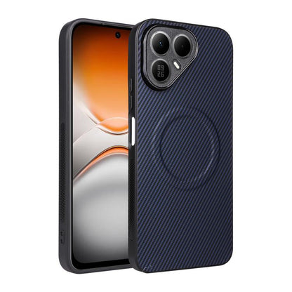Precise Cutout Carbon Fiber Texture Vegan Leather Phone Case, For Tecno Pova 8 Pro 5G, For Tecno Pova 8 5G, For Tecno Pop 20 4G / Spark Go 3, For Tecno Pop 10C / Infinix Hot 40i, For Tecno Spark 40C, For Tecno Spark 40 Pro+ 4G, For Tecno Spark 40 Pro 4...