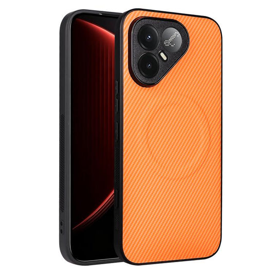 Precise Cutout Carbon Fiber Texture Vegan Leather Phone Case, For Tecno Pova 8 Pro 5G, For Tecno Pova 8 5G, For Tecno Pop 20 4G / Spark Go 3, For Tecno Pop 10C / Infinix Hot 40i, For Tecno Spark 40C, For Tecno Spark 40 Pro+ 4G, For Tecno Spark 40 Pro 4...