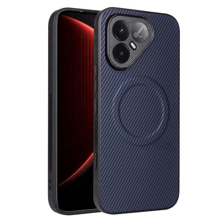 Precise Cutout Carbon Fiber Texture Vegan Leather Phone Case, For Tecno Pova 8 Pro 5G, For Tecno Pova 8 5G, For Tecno Pop 20 4G / Spark Go 3, For Tecno Pop 10C / Infinix Hot 40i, For Tecno Spark 40C, For Tecno Spark 40 Pro+ 4G, For Tecno Spark 40 Pro 4...