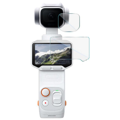 imak Tempered Glass Film with Camera Lens Film, For Insta360 Luna Pro, For Insta360 Luna Ultra