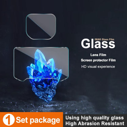 imak Tempered Glass Film with Camera Lens Film, For Insta360 Luna Pro, For Insta360 Luna Ultra