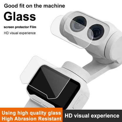 imak Tempered Glass Film with Camera Lens Film, For Insta360 Luna Pro, For Insta360 Luna Ultra
