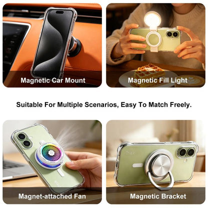 imak Magnetic Shockproof Airbag TPU Phone Case, For OPPO Reno15 F 5G