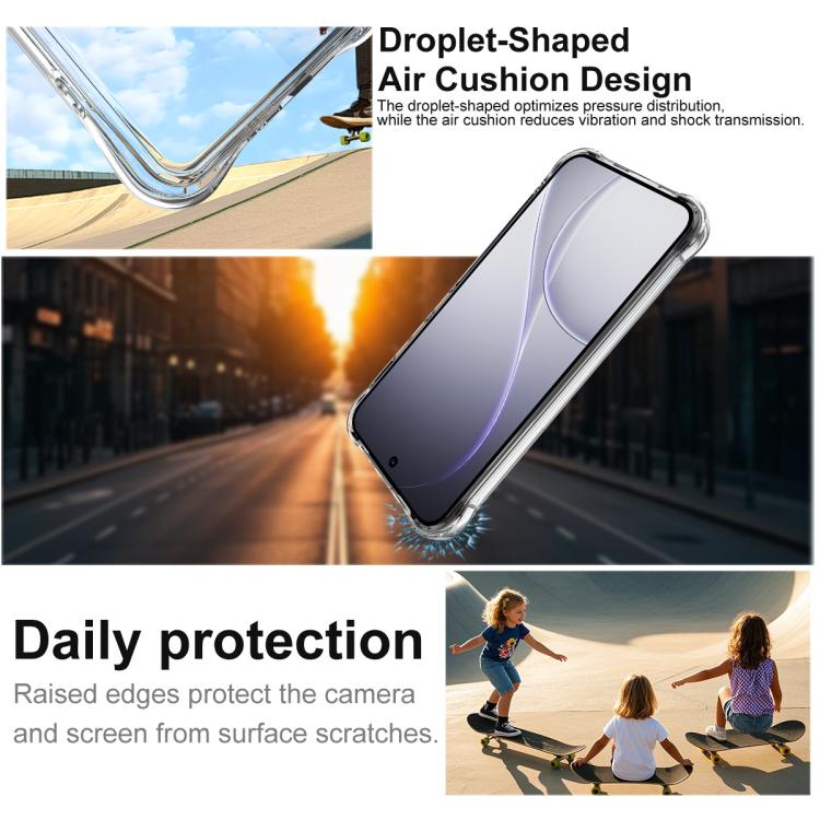imak Magnetic Shockproof Airbag TPU Phone Case, For OPPO Reno15 F 5G