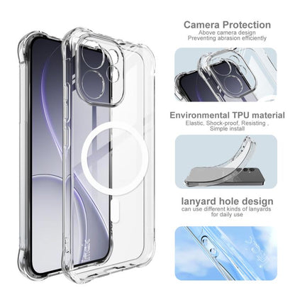imak Magnetic Shockproof Airbag TPU Phone Case, For OPPO Reno15 F 5G