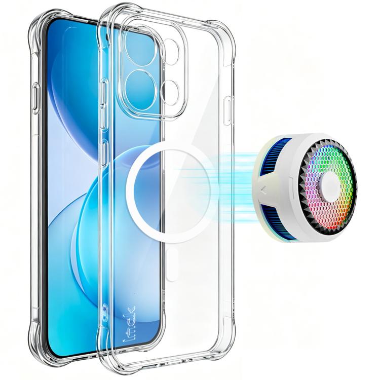 imak Magnetic Shockproof Airbag TPU Phone Case, For OPPO Reno16 F 5G / Reno16 FS 5G, For OPPO Reno16 5G / Reno16 Pro 5G Global, For OPPO Reno15 F 5G