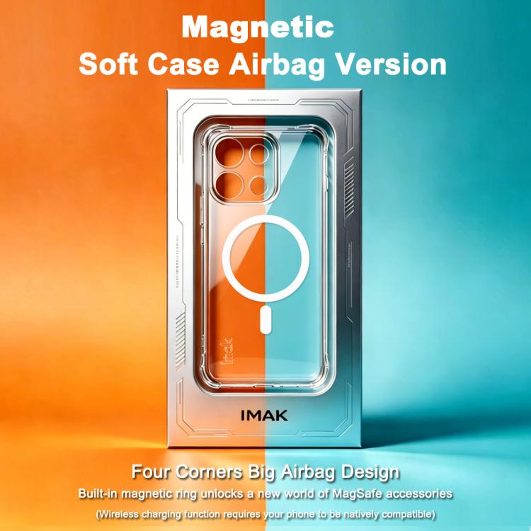 imak Magnetic Shockproof Airbag TPU Phone Case, For OPPO Reno16 F 5G / Reno16 FS 5G, For OPPO Reno16 5G / Reno16 Pro 5G Global, For OPPO Reno15 F 5G