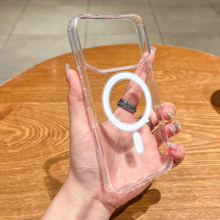 Large Hole Camera MagSafe Magnetic Clear Acrylic TPU Case, For Infinix Note 60 Ultra 5G, For Infinix Note 60 5G/Note 60 Pro 5G