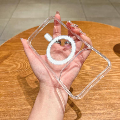 Large Hole Camera MagSafe Magnetic Clear Acrylic TPU Case, For Infinix Note 60 Ultra 5G, For Infinix Note 60 5G/Note 60 Pro 5G