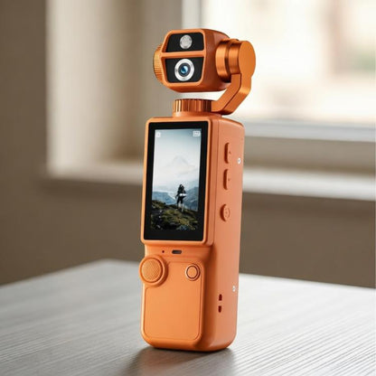 Q9 2 inch IPS Screen 4K UHD Sports Gimbal Camera