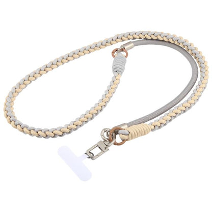 Twisted Spliced Braided Strap Phone Lanyard with Tether Pad for Unisex