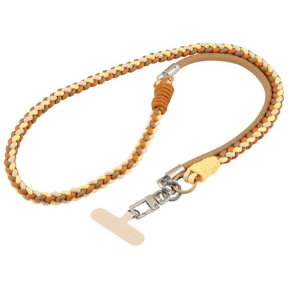 Twisted Spliced Braided Strap Phone Lanyard with Tether Pad for Unisex