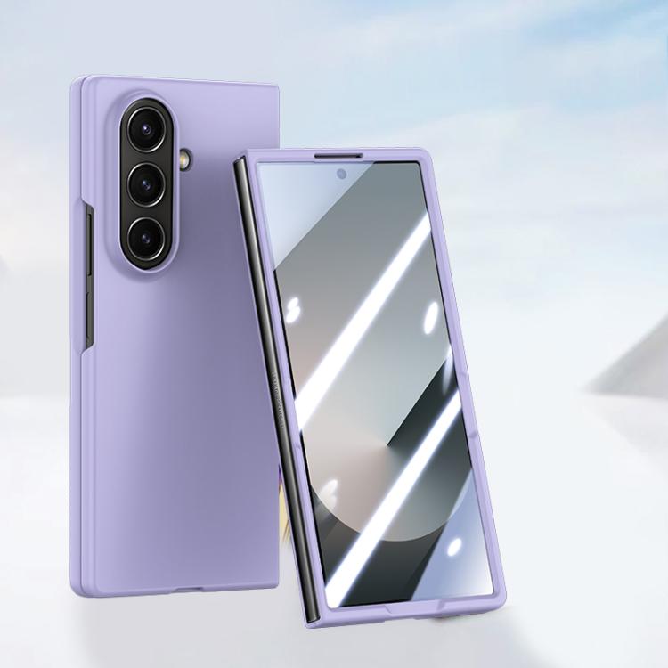 Skin Feel PC Hinge Phone Case with Tempered Film, For Galaxy Z Fold8 Ultra 5G, For Galaxy Z Flip8 5G