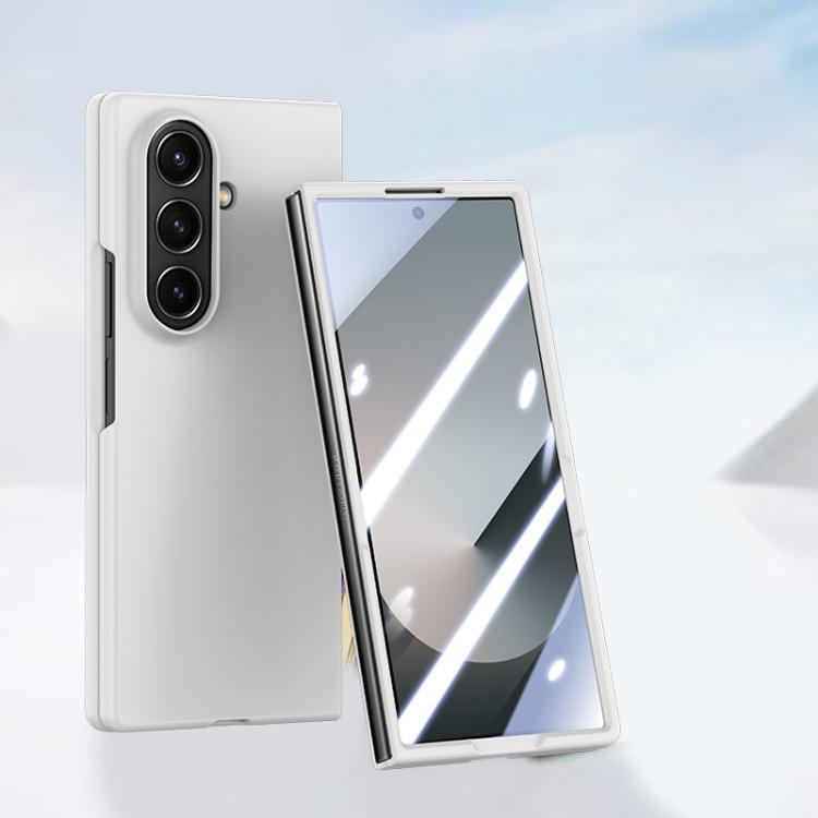 Skin Feel PC Hinge Phone Case with Tempered Film, For Galaxy Z Fold8 Ultra 5G, For Galaxy Z Flip8 5G