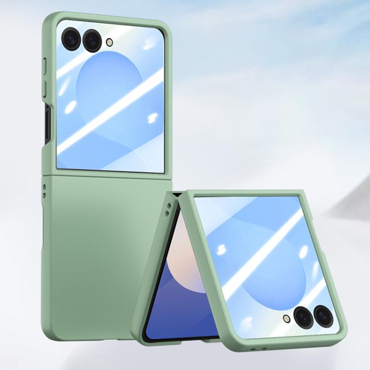 Skin Feel PC Hinge Phone Case with Tempered Film, For Galaxy Z Fold8 Ultra 5G, For Galaxy Z Flip8 5G