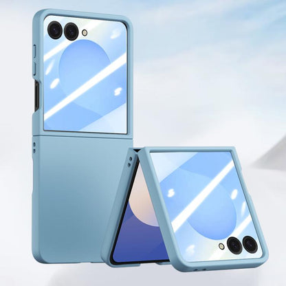 Skin Feel PC Hinge Phone Case with Tempered Film, For Galaxy Z Fold8 Ultra 5G, For Galaxy Z Flip8 5G