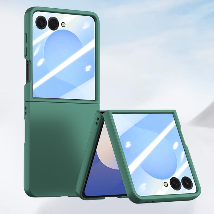 Skin Feel PC Hinge Phone Case with Tempered Film, For Galaxy Z Fold8 Ultra 5G, For Galaxy Z Flip8 5G