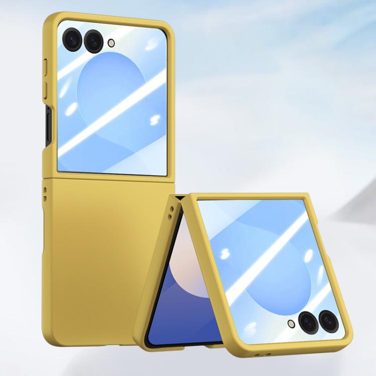 Skin Feel PC Hinge Phone Case with Tempered Film, For Galaxy Z Fold8 Ultra 5G, For Galaxy Z Flip8 5G