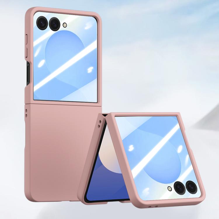Skin Feel PC Hinge Phone Case with Tempered Film, For Galaxy Z Fold8 Ultra 5G, For Galaxy Z Flip8 5G