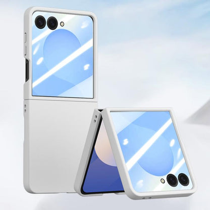 Skin Feel PC Hinge Phone Case with Tempered Film, For Galaxy Z Fold8 Ultra 5G, For Galaxy Z Flip8 5G