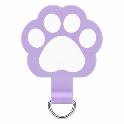 Cute Cartoon Cat Paw TPU Phone Lanyard Tether Pad