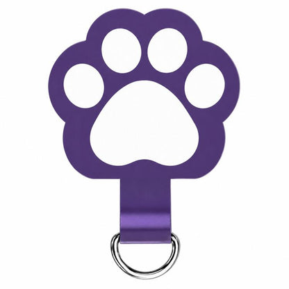 Cute Cartoon Cat Paw TPU Phone Lanyard Tether Pad