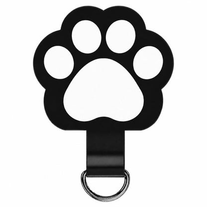 Cute Cartoon Cat Paw TPU Phone Lanyard Tether Pad