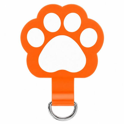 Cute Cartoon Cat Paw TPU Phone Lanyard Tether Pad