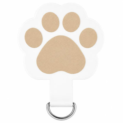 Cute Cartoon Cat Paw TPU Phone Lanyard Tether Pad