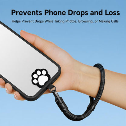 Cute Cartoon Cat Paw TPU Phone Lanyard Tether Pad