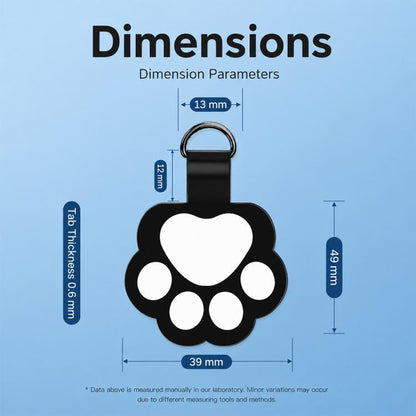 Cute Cartoon Cat Paw TPU Phone Lanyard Tether Pad