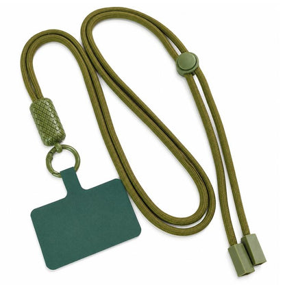 360-degree Rotatable Adjustable Nylon Neck Strap Crossbody Phone Lanyard with Tether Pad for Unisex