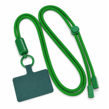 360-degree Rotatable Adjustable Nylon Neck Strap Crossbody Phone Lanyard with Tether Pad for Unisex