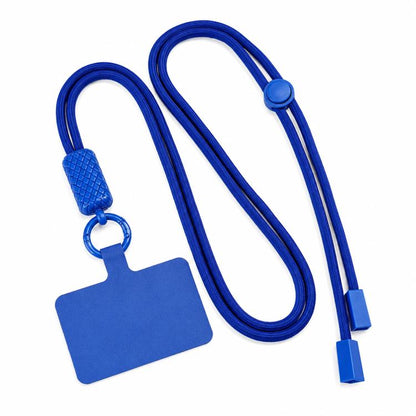360-degree Rotatable Adjustable Nylon Neck Strap Crossbody Phone Lanyard with Tether Pad for Unisex