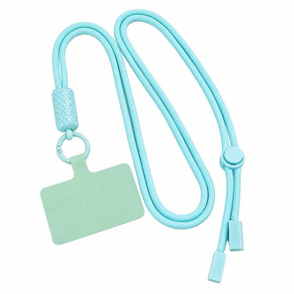 360-degree Rotatable Adjustable Nylon Neck Strap Crossbody Phone Lanyard with Tether Pad for Unisex