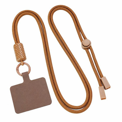 360-degree Rotatable Adjustable Nylon Neck Strap Crossbody Phone Lanyard with Tether Pad for Unisex