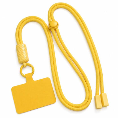 360-degree Rotatable Adjustable Nylon Neck Strap Crossbody Phone Lanyard with Tether Pad for Unisex