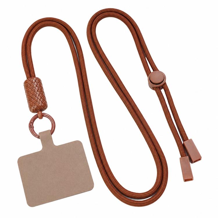 360-degree Rotatable Adjustable Nylon Neck Strap Crossbody Phone Lanyard with Tether Pad for Unisex