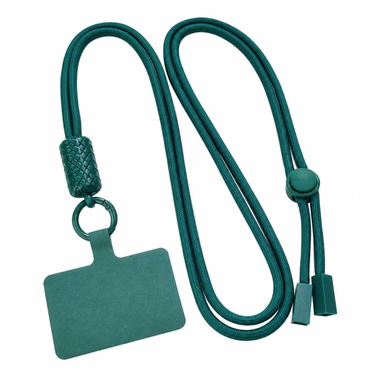 360-degree Rotatable Adjustable Nylon Neck Strap Crossbody Phone Lanyard with Tether Pad for Unisex