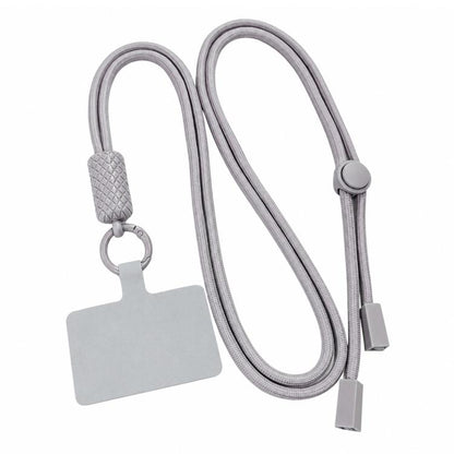 360-degree Rotatable Adjustable Nylon Neck Strap Crossbody Phone Lanyard with Tether Pad for Unisex