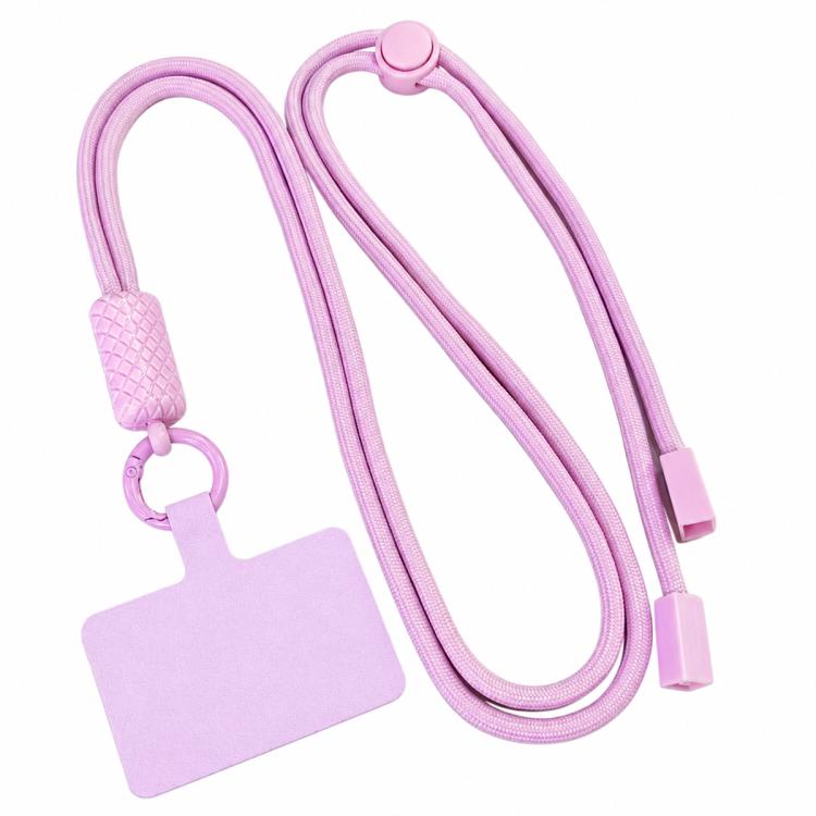 360-degree Rotatable Adjustable Nylon Neck Strap Crossbody Phone Lanyard with Tether Pad for Unisex