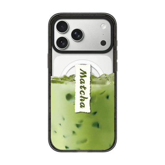 Matcha Latte Cake Pattern Magnetic Acrylic TPU Phone Case, For iPhone 17 Pro Max, For iPhone 17 Pro, For iPhone 17, For iPhone Air, For iPhone 16 Pro Max, For iPhone 16 Pro, For iPhone 16 Plus, For iPhone 16, For iPhone 15 Pro Max, For iPhone 15 Pro