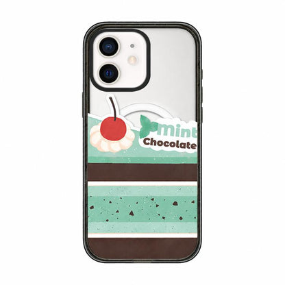 Matcha Latte Cake Pattern Magnetic Acrylic TPU Phone Case, For iPhone 12, For iPhone 12 Pro Max, For iPhone 12 Pro, For iPhone 11