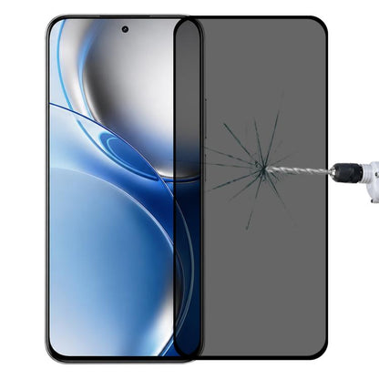 Full Cover Anti-spy Silk Screen Tempered Glass Film, For Realme P4R 5G