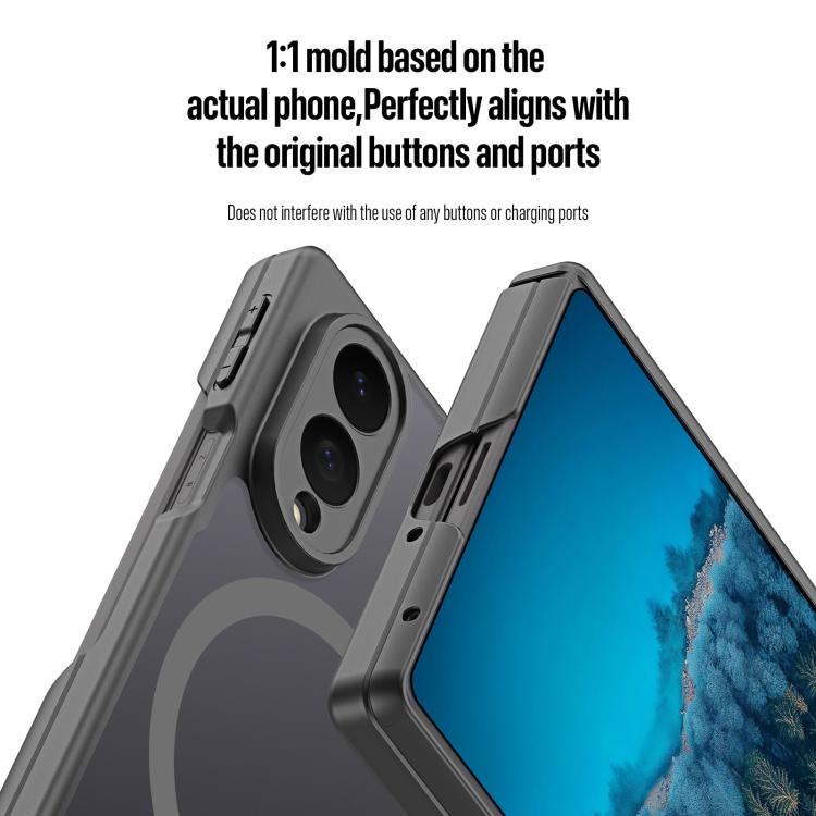 DUX DUCIS EXPN Series Skin Feel Hinge Magnetic Phone Case, For Galaxy Z Fold8 5G, For Galaxy Z Fold8 Ultra 5G