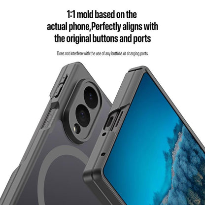 DUX DUCIS EXPN Series Skin Feel Hinge Magnetic Phone Case, For Galaxy Z Fold8 5G, For Galaxy Z Fold8 Ultra 5G